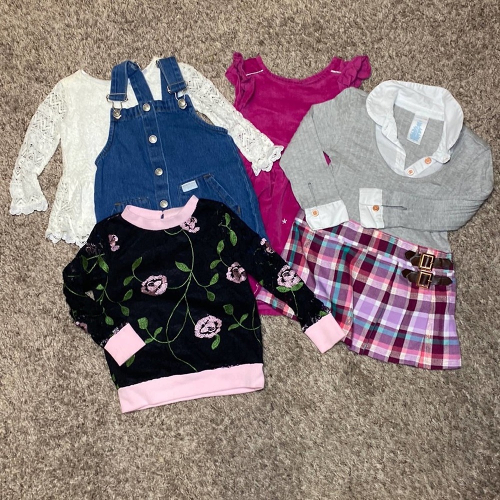 Girls dress/top bundle size 2T